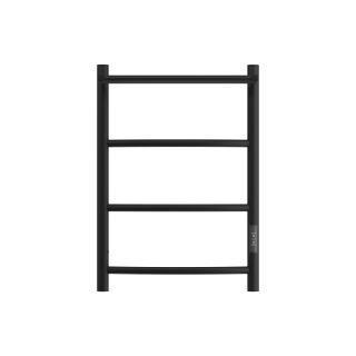 Полотенцесушитель электрический APEXTERMO Corona CR01164BM 600x400 с полкой черный матовый