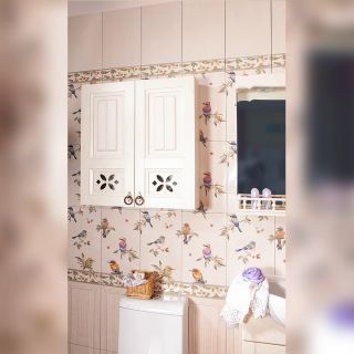 Шкаф навесной Бриклаер Кантри 4627125413643 65 см бежевый дуб прованс