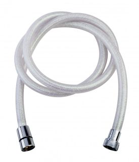 Душевой шланг PVC 150 см, Bianco Brillante Cezares CZR-FD-GLIT-150-01/BIB