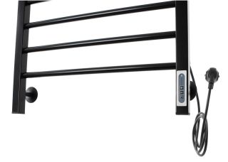 Полотенцесушитель электрический Domoterm Куба DMT П10 500x1000 EK R чёрный