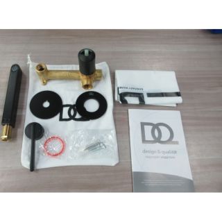 Смеситель для раковины DQ Bonn встраиваемый настенный черный (DA1704405)