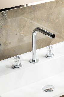 Встраиваемый смеситель для раковины Boheme Elegante 152-CR-EL хром