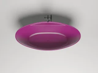 Ванна из искусственного камня Salini Diva S-Stone 102221MRF 178x85см RAL полностью