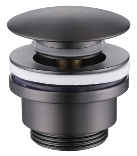 Донный клапан для раковины ABBER AF0011NG без перелива никель