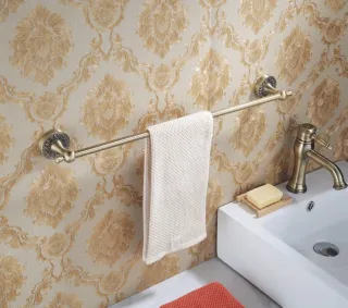 Полотенцедержатель Rose RG1017Q 63см бронза