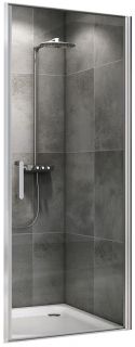 Душевая дверь ABBER Sonnenstrand 90см хром AG04090