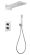 Душевая система ABBER Weiss Insel AF8052 с термостатом хром