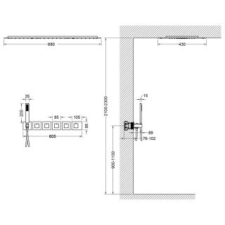 Душевой комплект Timo Petruma SX-5229/00SM с термостатом хром