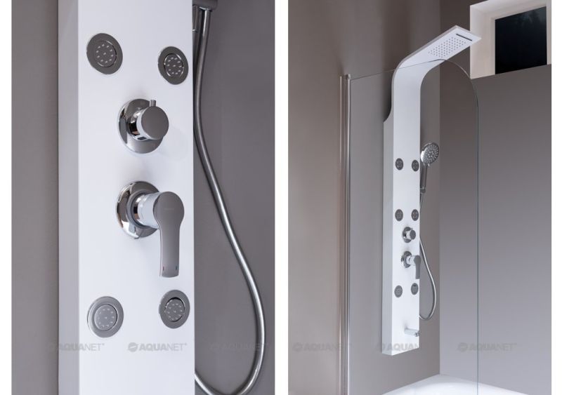 Душевая панель Aquanet Galaxy White AP40-03