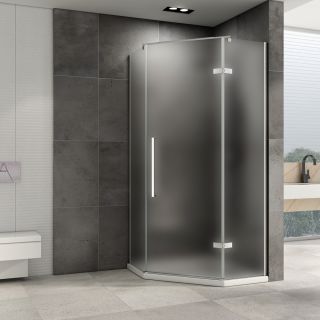 Душевой уголок ABBER Ewiges Wasser AG05080M 80x80см хром