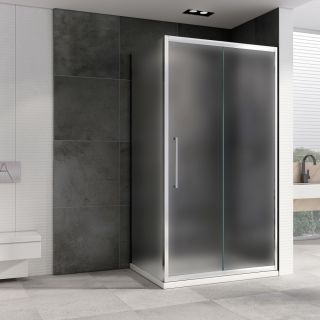 Душевой уголок ABBER Schwarzer Diamant AG30140MH-S100M 140x100см хром