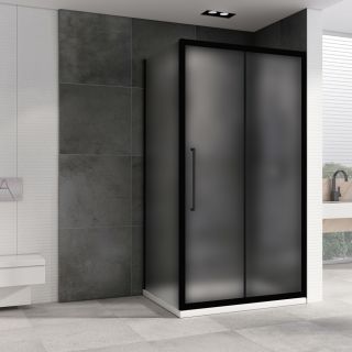 Душевой уголок ABBER Schwarzer Diamant AG30160BMH-S100BM 160x100см чёрный