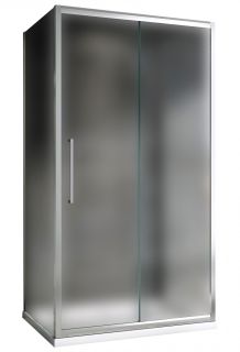 Душевой уголок ABBER Schwarzer Diamant AG30160MH-S50M-S50M 160x50см хром