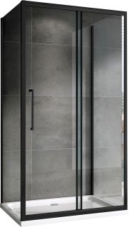 Душевой уголок ABBER Schwarzer Diamant 170x100см AG30170BH-S100B-S100B