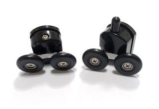 Душевой уголок ABBER Schwarzer Diamant AG30120BH-S60B-S60B 120x60см чёрный