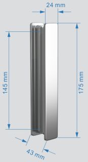 Душевой уголок ABBER Sonnenstrand 120x70см хром AG07120-S70