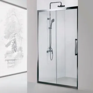 Душевая дверь Aquanet Delta NPE6121 183847 150 см стекло прозрачное профиль хром