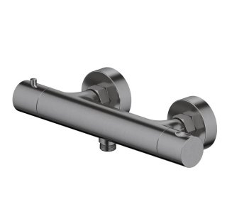 Термостатический смеситель для душа Aquatek Европа AQ1363BGM шлифованный чёрный хром