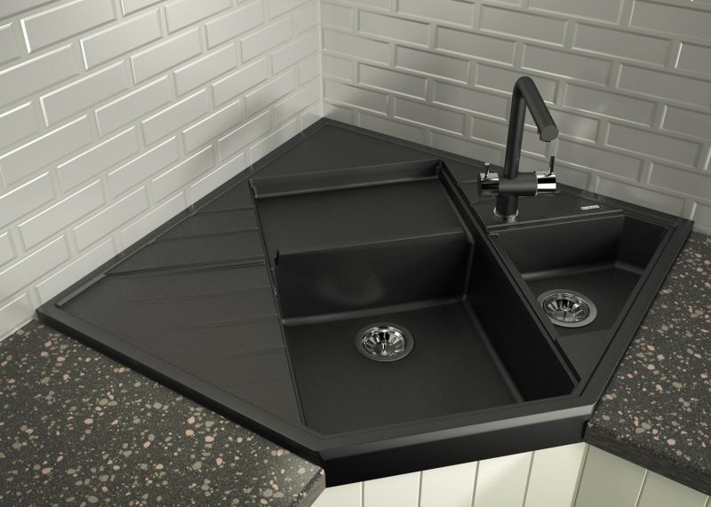 Кухонная мойка Florentina Бомбей грей