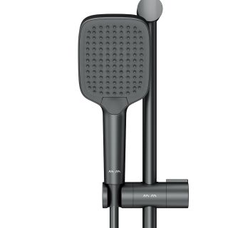 Душевой гарнитур Am.Pm Func F018F022 чёрный матовый