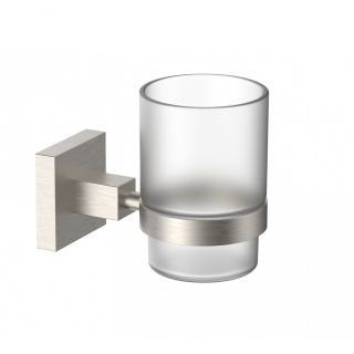 Стакан для зубных щеток с держателем Wonzon & Woghand Polo WW-8921-BN брашированный никель