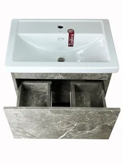 Тумба под раковину Style Line Мальта 60 PUSH ЛС-00002291 подвесная