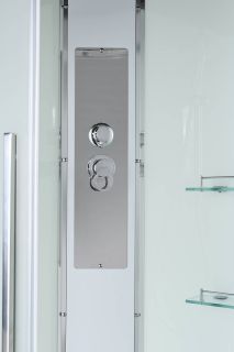 Душевая кабина EM2010NT без крыши прозрачная