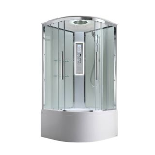 Душевая кабина EM5010LEDT прозрачная