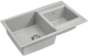 Мойка кухонная Paulmark Tandem PM238250-GR серый