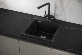 Мойка кухонная Granula 4701, ТУРМАЛИН