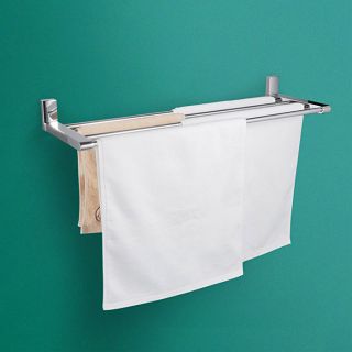 Полка для полотенец Frap F1824 хром