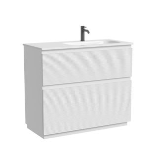 Тумба напольная под раковину Sancos Folk Floor FL100FRW правая 100 см Bianco