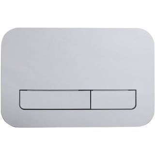 Кнопка смыва Veconi FLUSH V12, FLV12-C, 240х162х7, пластик, хром глянец