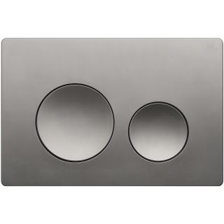Кнопка смыва Veconi FLUSH V2, FLV2-GM, 240х162х10, пластик, оружейная сталь