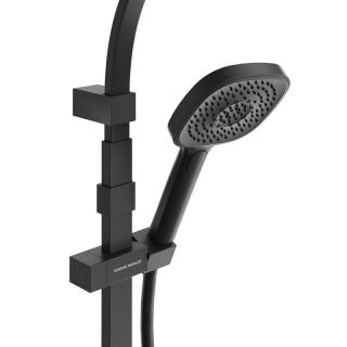 Душевая стойка Kerama Marazzi Fonte FO.102.KM.BLK.M на два потока чёрный матовый