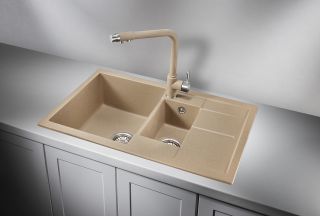 Мойка кухонная Granula 7802, ПЕСОК