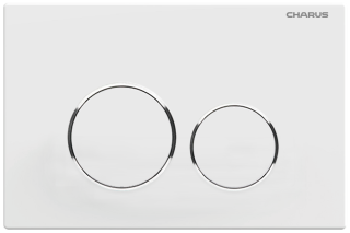 Клавиша для инсталляции CHARUS Spazio FP.330.12.01, белый матовый