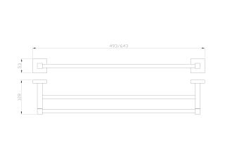 Вешалка для полотенец Wonzon & Woghand Polo WW-8911-BN брашированный никель