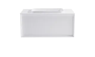Тумба с раковиной Astra-Form Фрейм 4631177715419 100 см белый матовый