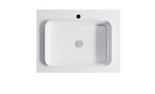 Тумба с раковиной Astra-Form Фрейм 4631177713767 70 см серый матовый