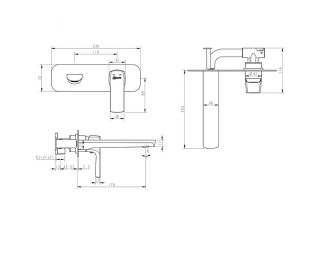 Смеситель для душа Lemark URSUS LM7226BL