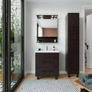 Тумба под раковину Бриклаер Чили 4627125415104 70 см венге