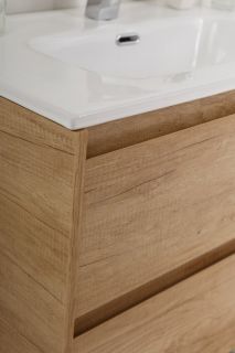 Тумба под раковину BelBagno подвесная 80x50см Rovere Nebrasca Nature KRAFT 39-800/390-2C-SO-RNN