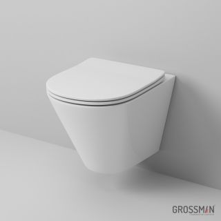 Унитаз Grossman GR-4477S подвесной с сиденьем Микролифт