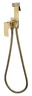 Смеситель встраиваемый с гигиеническим душем Grocenberg GB002 Бронза