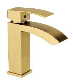 Смеситель для раковины стандартный Grocenberg GB2007MG Матовое золото