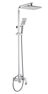 Душевая система Grocenberg GB7007 Белый хром
