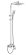 Душевая система Grocenberg GB7007 Хром