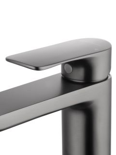 Смеситель для раковины Wonzon & Woghand Line WW-A40732-BGG тёмный графит