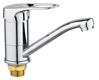 Смеситель для кухни РМС SL55-004F-15 хром